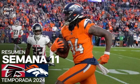 Atlanta Falcons vs. Denver Broncos | Resumen NFL en español - Semana 11 | NFL Highlights 2024