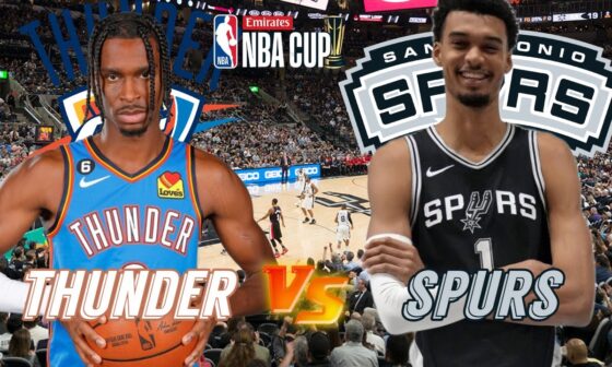 Oklahoma City Thunder vs San Antonio Spurs Live Play by Play & Scoreboard