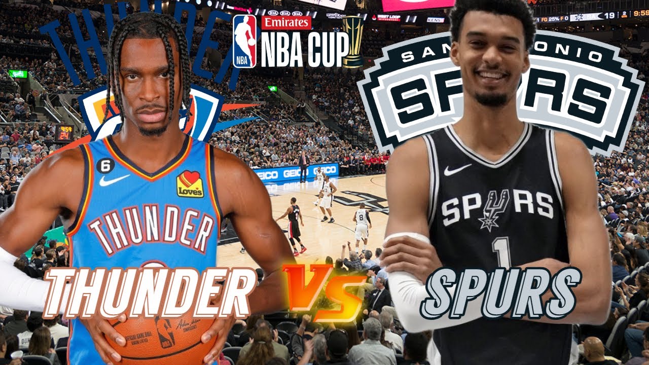 Oklahoma City Thunder vs San Antonio Spurs Live Play by Play & Scoreboard