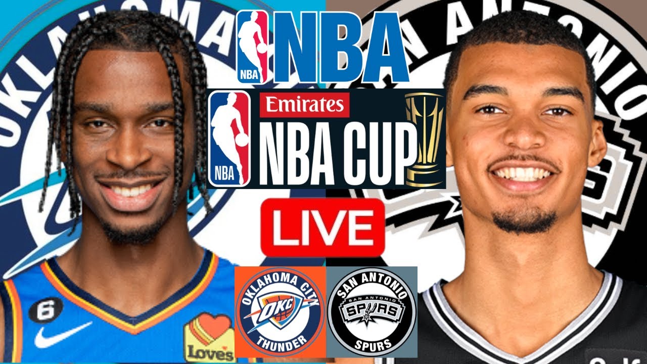 LIVE: OKLAHOMA CITY THUNDER vs SAN ANTONIO SPURS | NBA | PLAY BY PLAY | SCOREBOARD