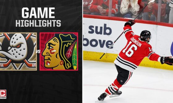 Anaheim Ducks vs. Chicago Blackhawks - Full Game Highlights | CHSN Blackhawks