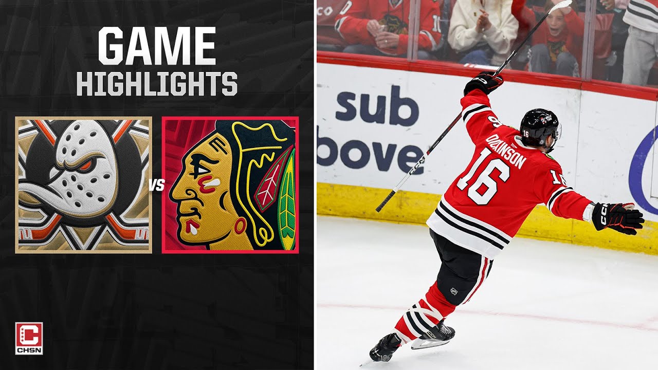 Anaheim Ducks vs. Chicago Blackhawks - Full Game Highlights | CHSN Blackhawks