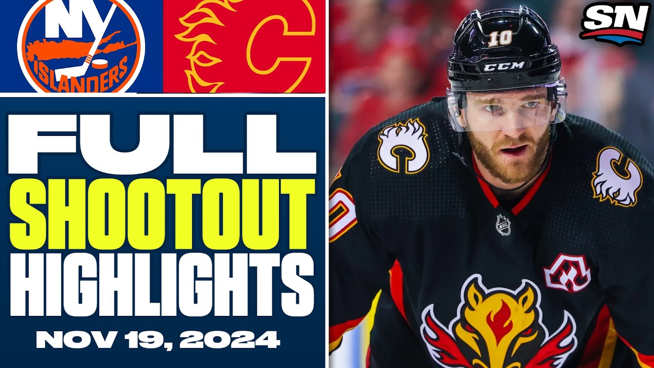 New York Islanders at Calgary Flames | FULL Shootout Highlights - November 19, 2024