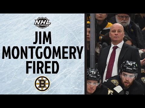 Bruins Fire Jim Montgomery