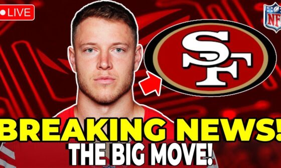 NFL LEAKS URGENT NEWS! BIG UPDATE FROM CHRISTIAN McCAFFREY! SAN FRANCISCO 49ERS NEWS!