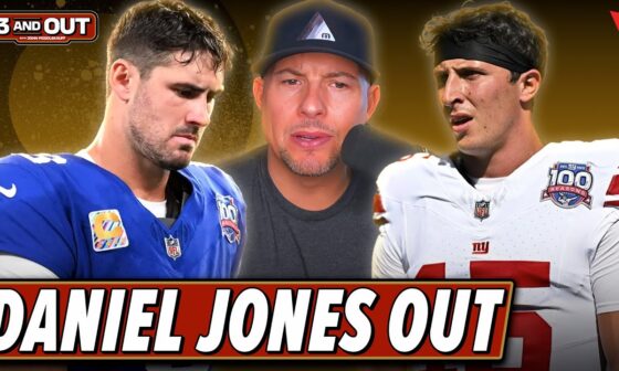 Are New York Giants TANKING after benching Daniel Jones? | 3 & Out