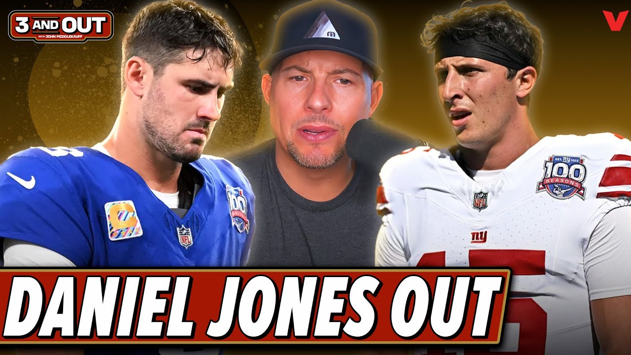 Are New York Giants TANKING after benching Daniel Jones? | 3 & Out