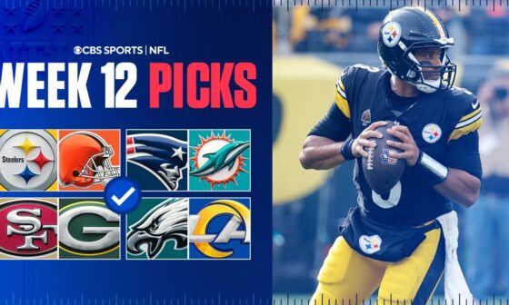 NFL Predictions and Best Bets For EVERY Week 12 Game [Steelers at Browns & more]