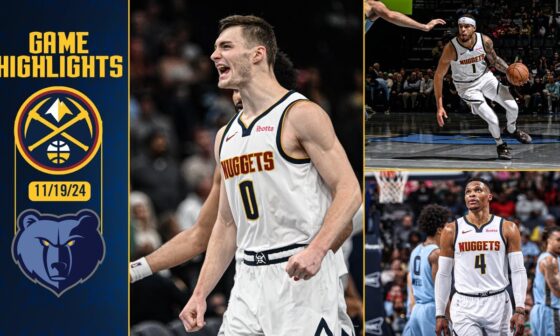 Denver Nuggets vs. Memphis Grizzlies Full Game Highlights 📺 | 11/19/24