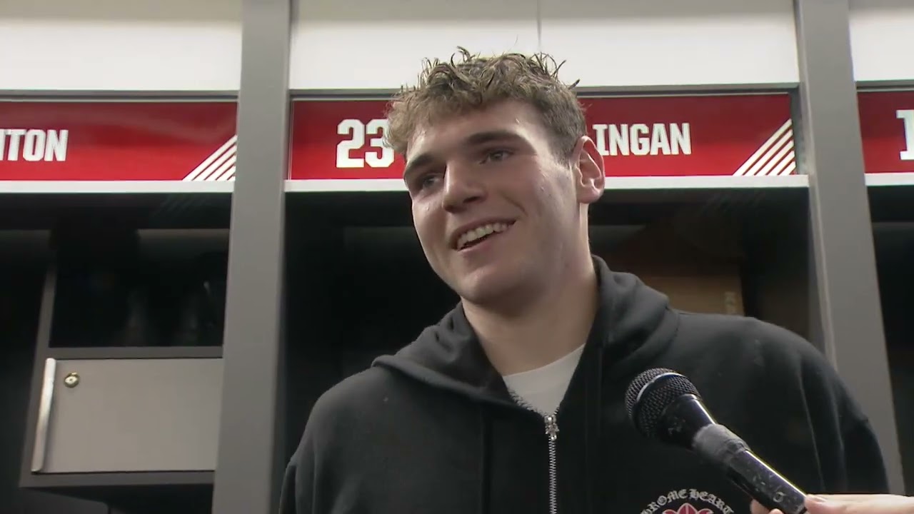 Donovan Clingan Postgame Interview | Portland Trail Blazers 114, Atlanta Hawks 110