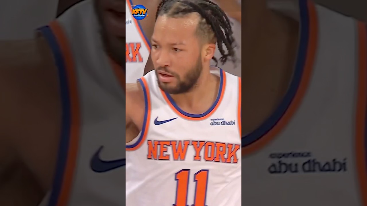 Jalen Brunson had a terrific bounce-back game against the Wizards! 🌟 #shorts #knicks