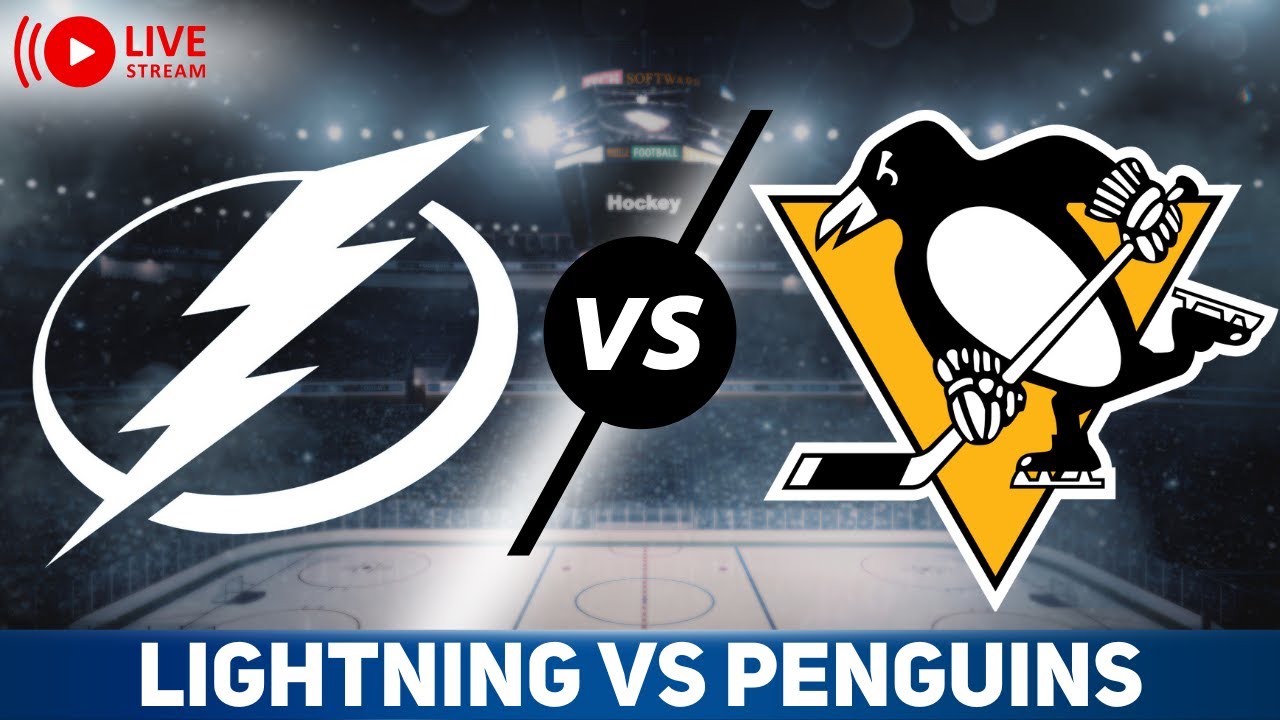 Tampa Bay Lightning vs Pittsburgh Penguins LIVE GAME REACTION & PLAY-BY-PLAY