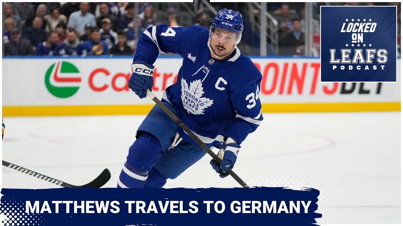 Should Auston Matthews' trip to Germany worry the Toronto Maple Leafs? Bruins make coaching change