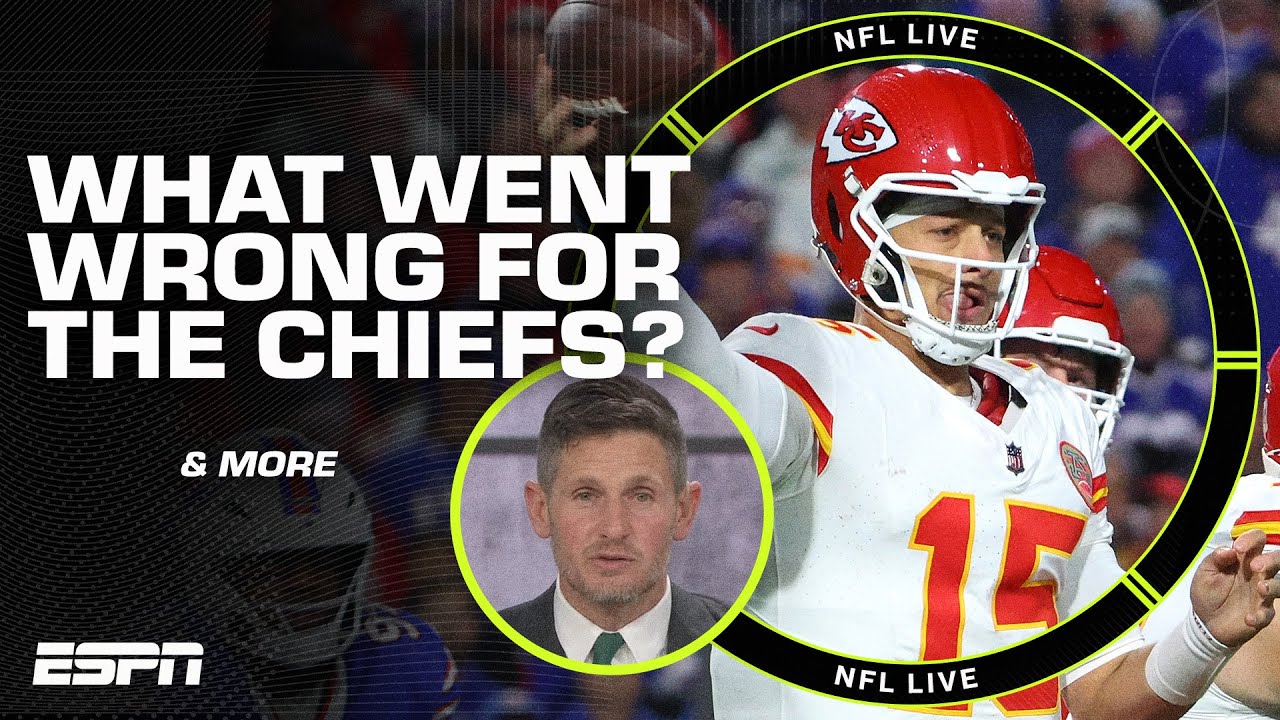 Dan Orlovsky details WHAT WENT WRONG for the Chiefs vs. the Bills | NFL Live