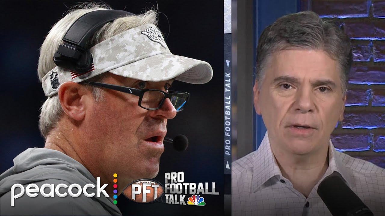 Jaguars’ silence about HC Doug Pederson has been loud | Pro Football Talk | NFL on NBC