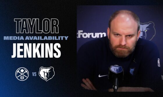 Taylor Jenkins Press Conference | Grizzlies vs. Nuggets