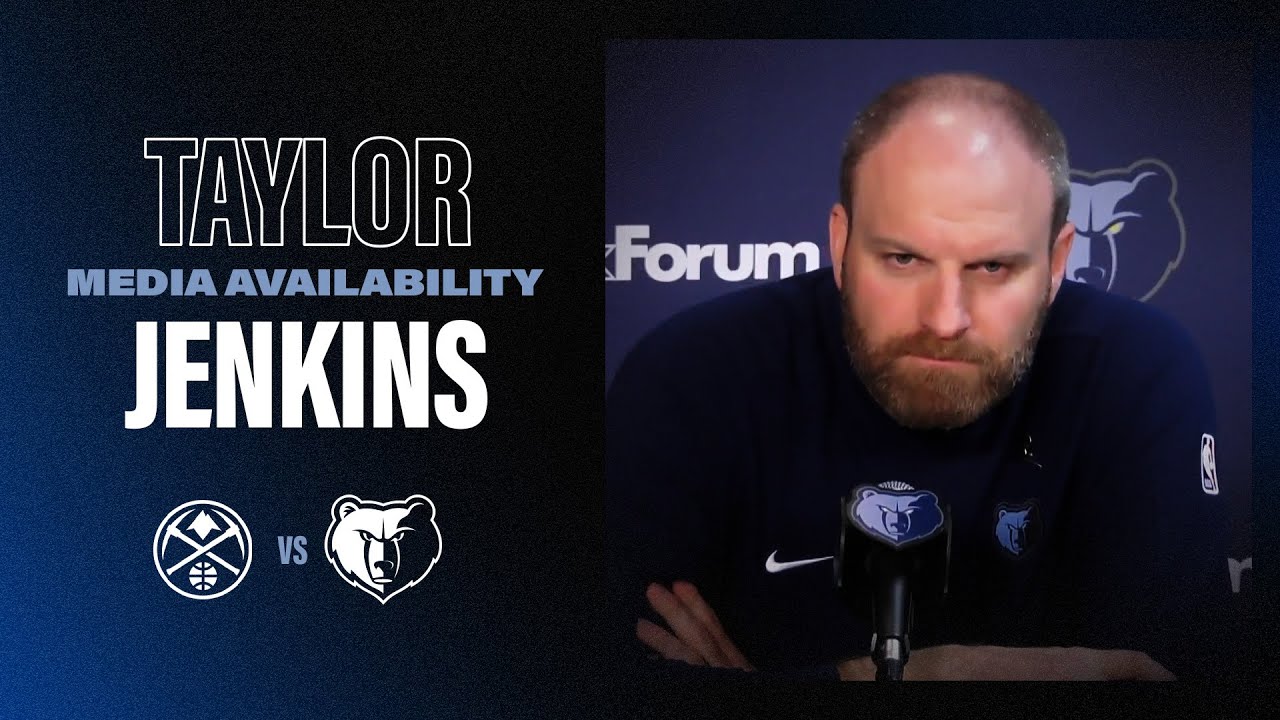 Taylor Jenkins Press Conference | Grizzlies vs. Nuggets