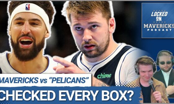 How Luka Doncic & Klay Thompson Checked Every Box in a Win vs the "Pelicans" | Dallas Mavericks