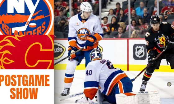 New York Islanders vs. Calgary Flames Postgame Show | 11/19/24