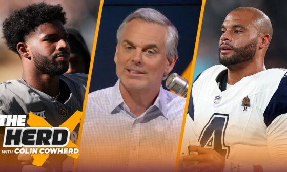 Should Dallas move on from Dak Prescott and draft Shedeur Sanders? | NFL | THE HERD