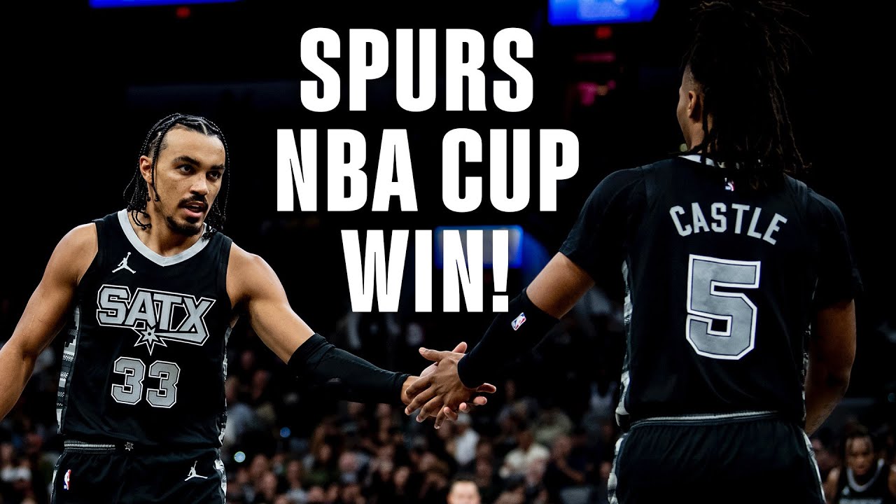 SPURS WIN NBA CUP GAME VS THUNDER!