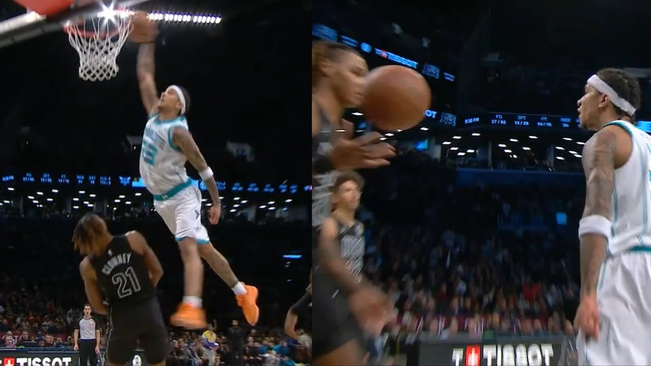 Tre Mann gets tech for taunting after insane poster dunk has Hornets announcer going crazy