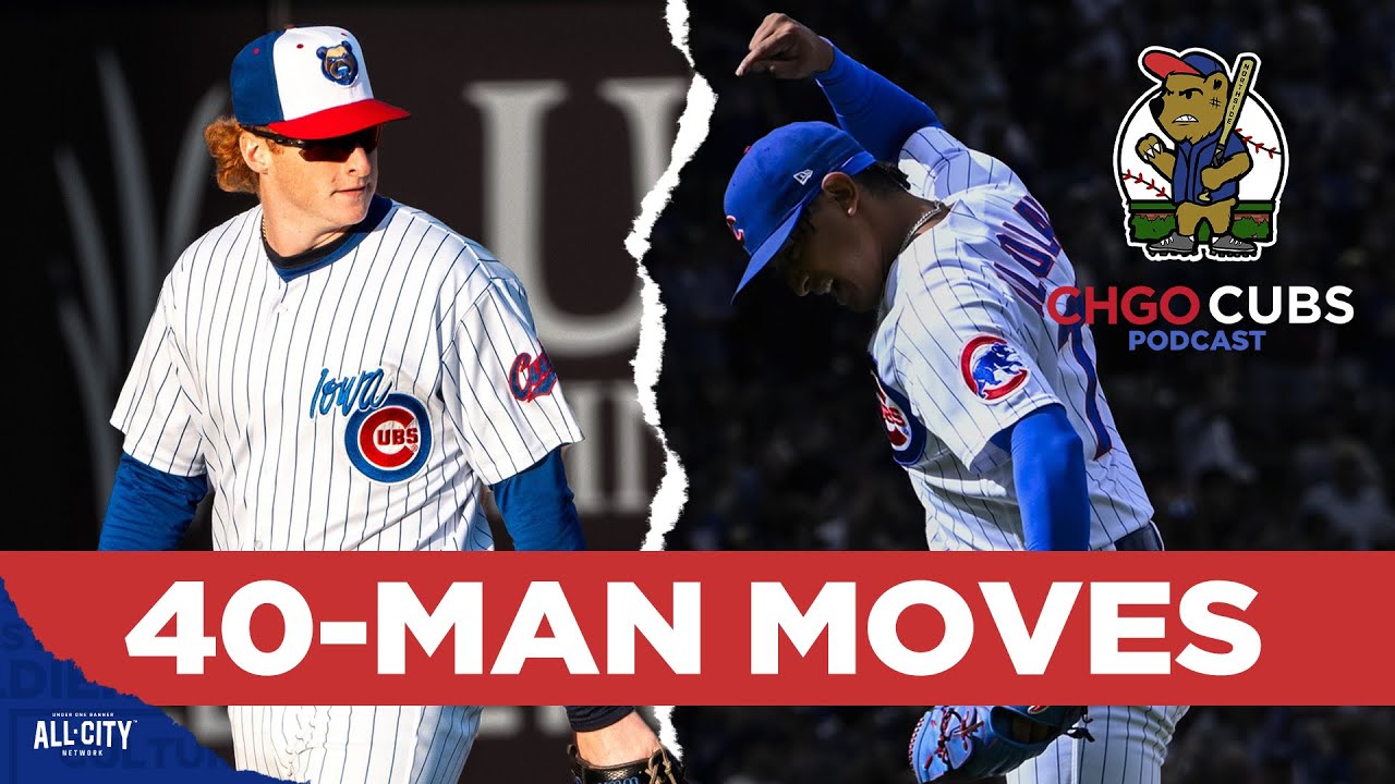 Chicago Cubs 40-man roster moves: Owen Caissie added, Adbert Alzolay DFA'd | CHGO Cubs Podcast