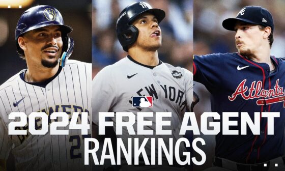 2024 Free Agent Class TIERS | See where Juan Soto, Corbin Burnes & Teoscar Hernández rank!