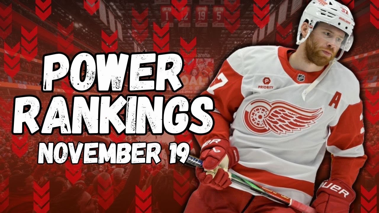 The Detroit Red Wings Are COOKED | NHL Week 7 Power Rankings