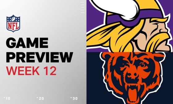 Minnesota Vikings vs. Chicago Bears | 2024 Week 12 Game Preview