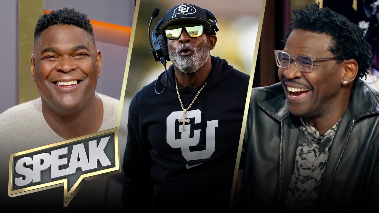 Michael Irvin's campaign for Deion as Cowboys' next Head Coach & his take on fixing the team | SPEAK