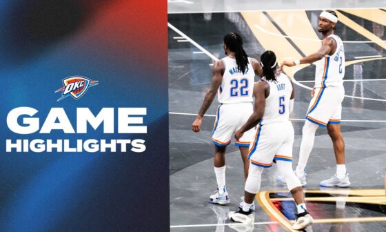 OKC Thunder at San Antonio Spurs | Game Highlights | November 19, 2024