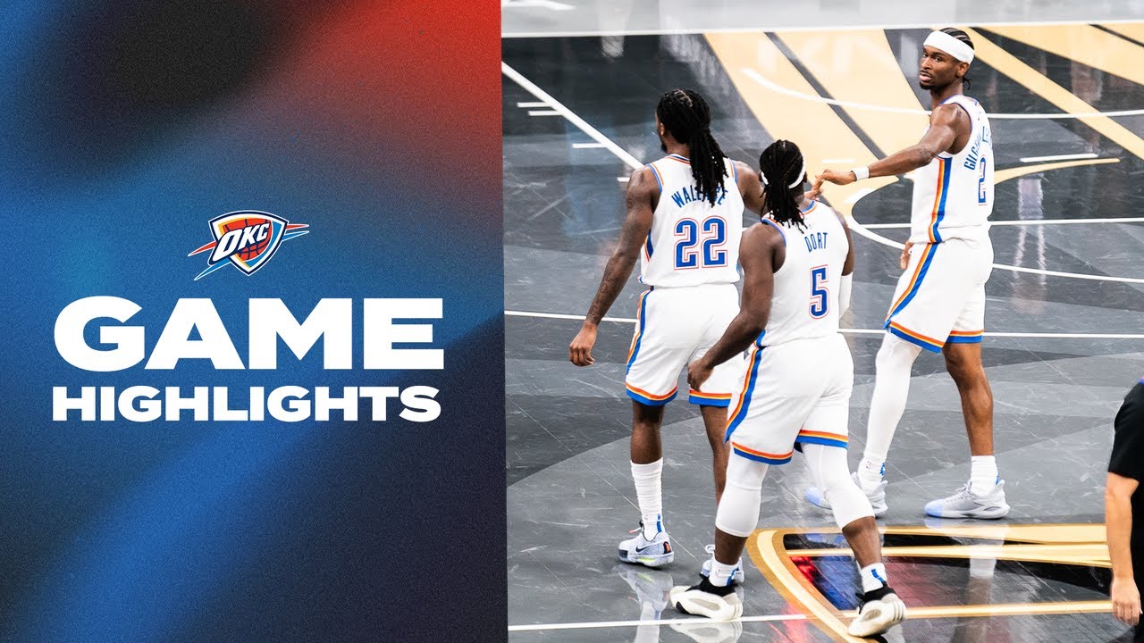 OKC Thunder at San Antonio Spurs | Game Highlights | November 19, 2024