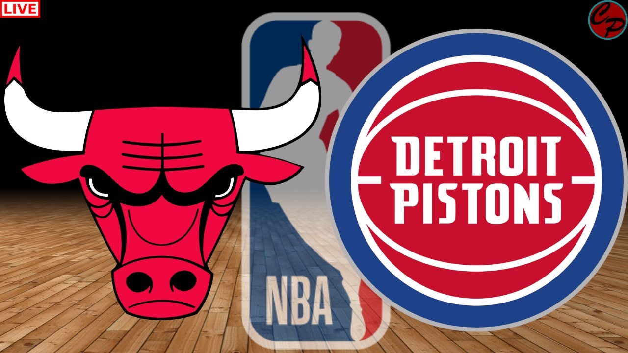 CHICAGO BULLS vs DETRIOT PISTONS NBA BASKETBALL LIVE GAME CAST & AUDIO