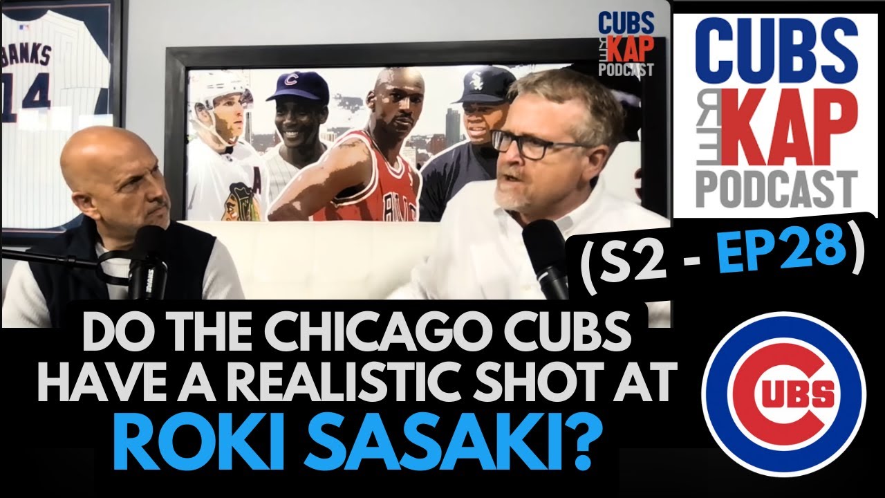 Cubs REKAP Podcast ⚾️ (S2 - EP28) - Do the Chicago Cubs have a realistic shot at Roki Sasaki?