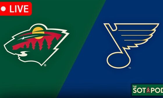 Minnesota Wild vs. St. Louis Blues | LIVE STREAM | NHL GAME WATCH PARTY | COMMENTARY