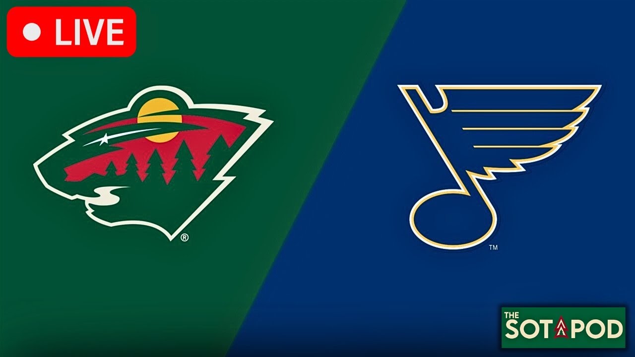 Minnesota Wild vs. St. Louis Blues | LIVE STREAM | NHL GAME WATCH PARTY | COMMENTARY