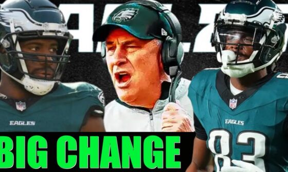 Eagles CHANGING their WR 3 👀 Vic Fangio’s NEW Schemes working + Nolan Smith BIG OPPORTUNITY!