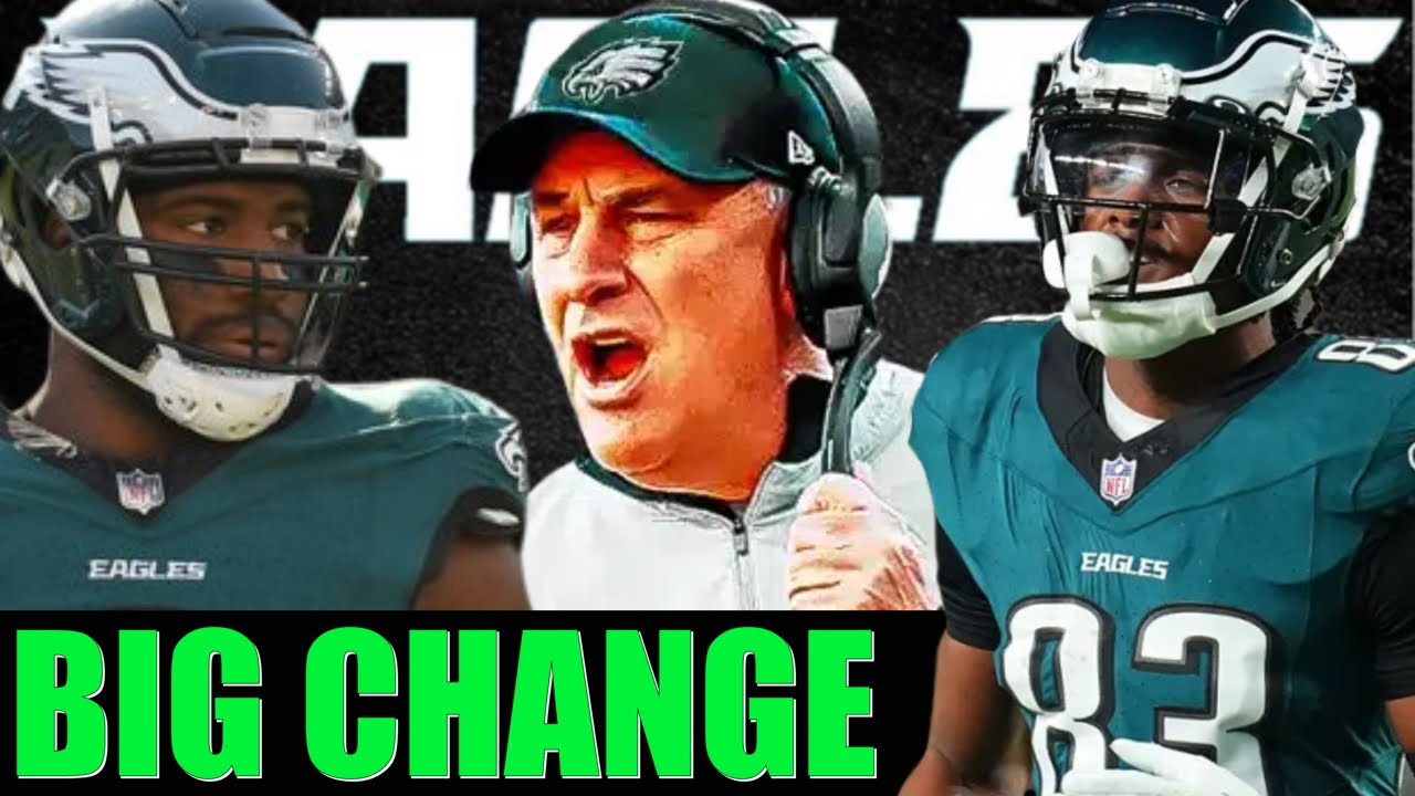 Eagles CHANGING their WR 3 👀 Vic Fangio’s NEW Schemes working + Nolan Smith BIG OPPORTUNITY!