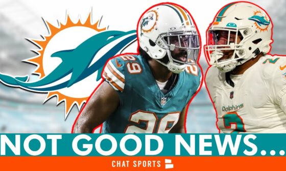 Dolphins Just Got a Double Dose of BAD News