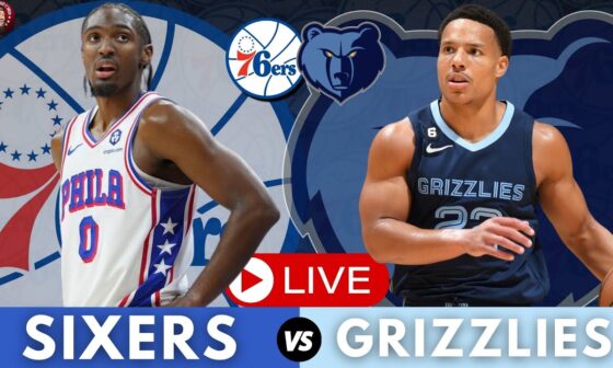 Philadelphia 76ers vs Memphis Grizzlies Play-By-Play & Live Scoreboard