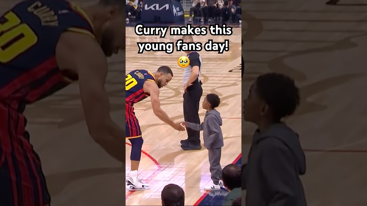 Stephen Curry is a man of the people🤝On & off the court! 🔥|#Shorts