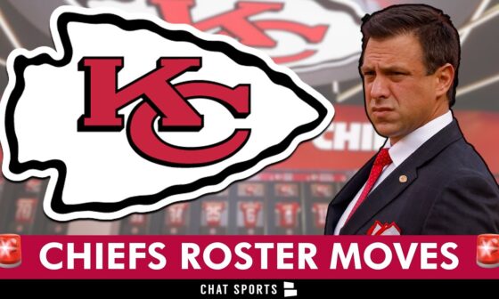 🚨 NOW: Kansas City Chiefs Make MULTIPLE Roster Moves + Practice Squad Update | Chiefs News