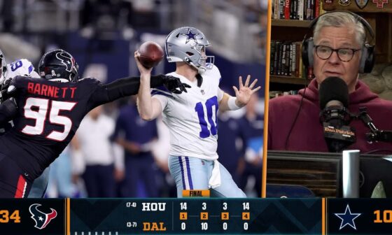 "This Is A Bad Team" - Dan Patrick Recaps Cowboys Loss To Texans On MNF | 11/19/24