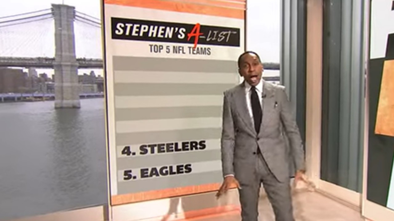 DISGUSTING! 😒 Is Stephen's A-List FLAWED by Steelers fandom?! 😧 | First Take