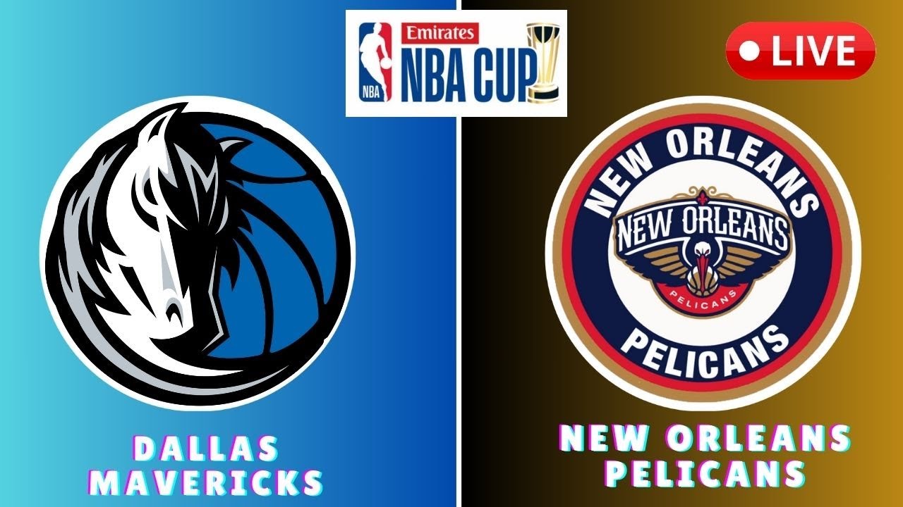 Dallas Mavericks vs New Orleans Pelicans NBA Cup Live SCOREBOARD