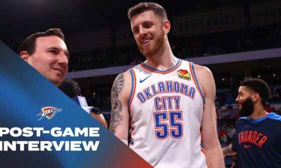 ❝Did what we were supposed to do.❞ | Thunder vs Trail Blazers Postgame Interview | November 20, 2024