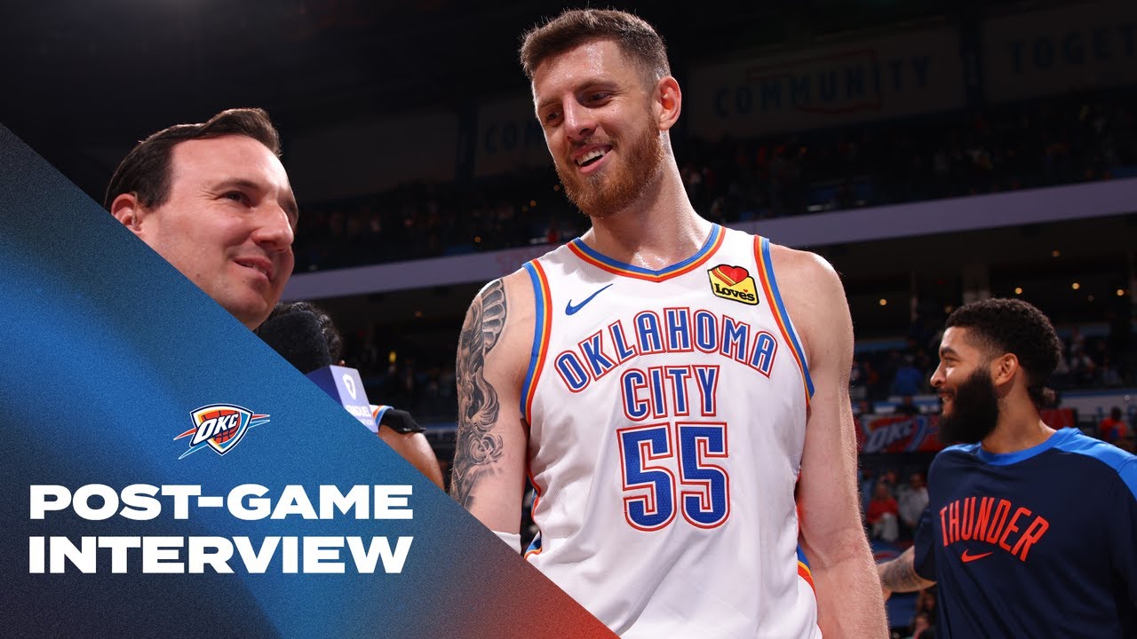 ❝Did what we were supposed to do.❞ | Thunder vs Trail Blazers Postgame Interview | November 20, 2024