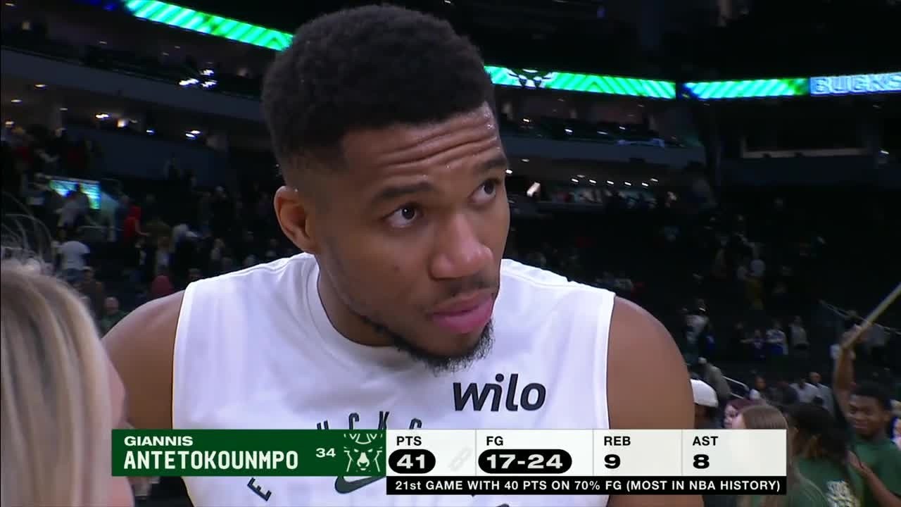 Giannis Antetokounmpo says Bucks are ‘getting better’ following win vs. Bulls | NBA on ESPN