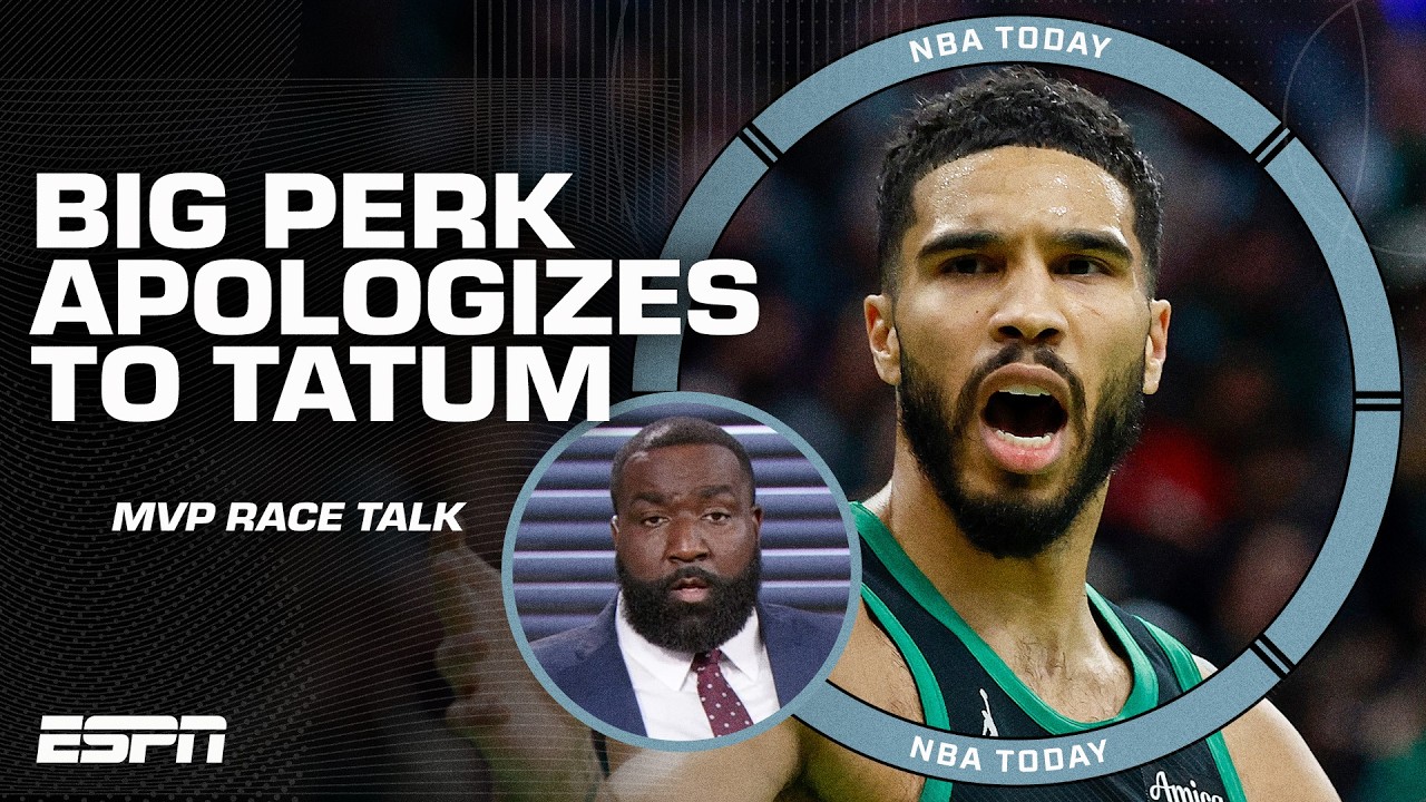 Kendrick Perkins APOLOGIZES to Jayson Tatum: We need to mention him MORE for MVP | NBA Today